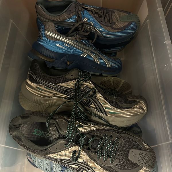 スニーカー Asics x Kiko Kostadinov Gel-Flammae Grey Black (W) Kiko Kostadinov x ASICS GEL-FLAMMAE - A futuristic